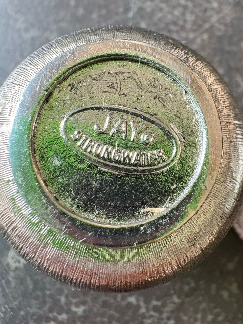 JAY STRONGWATER Pair of Metal and Rhinestone Decorative Pill/Trinket Boxes - Picture 9 of 9